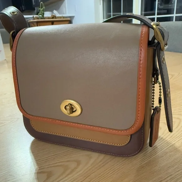 COACH RAMBLER CROSSBODY 16 IN COLORBLOCK - Picture 4 of 11